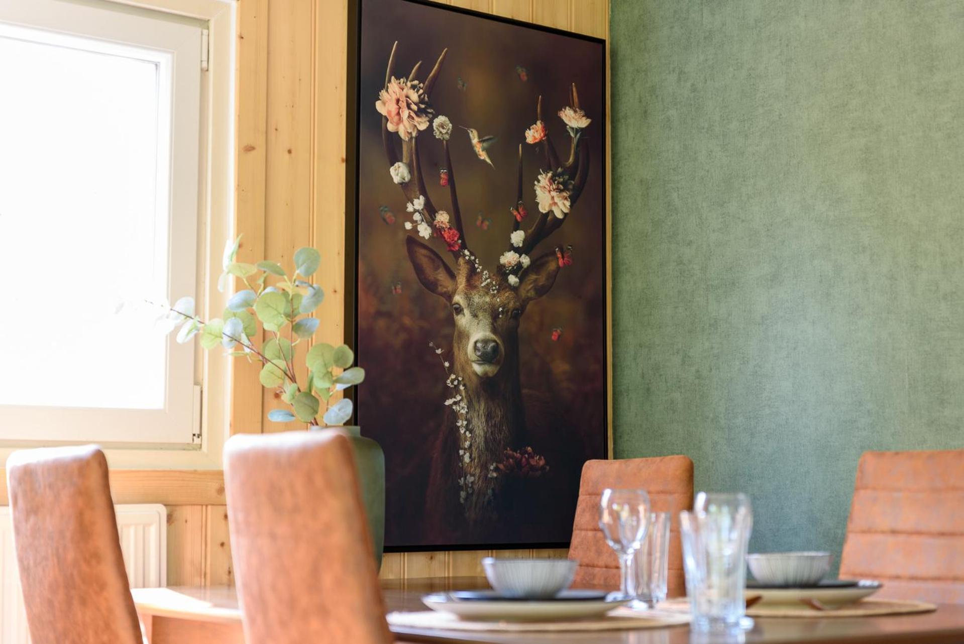 Chalet Op Rustig Park Op De Veluwe Putten Eksteriør billede
