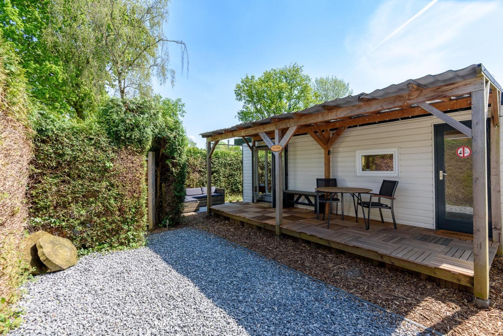 Chalet Op Rustig Park Op De Veluwe Putten Eksteriør billede